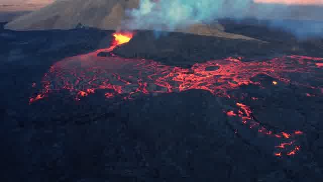 Iceland Volcano Eruption